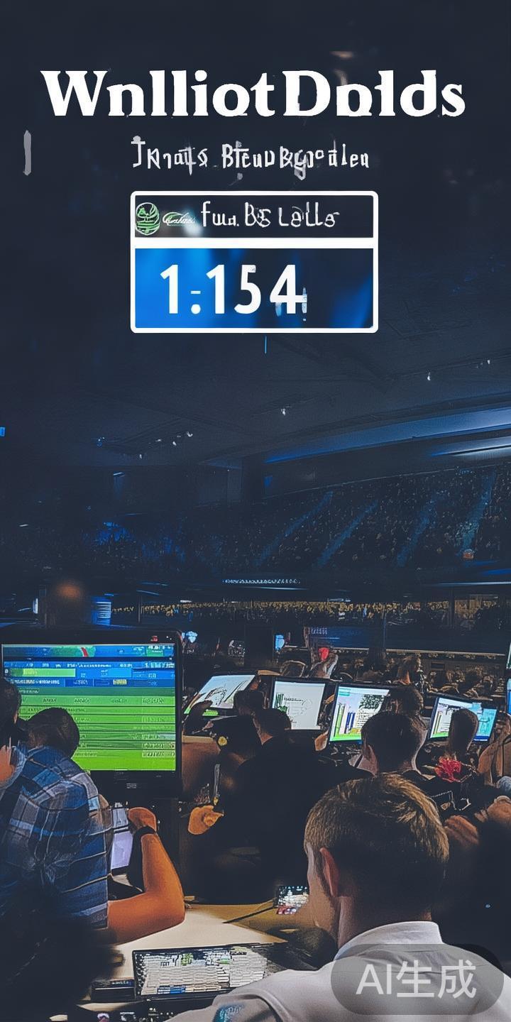 在激烈的体育赛事中，投注者如何根据赔率变化进行科学